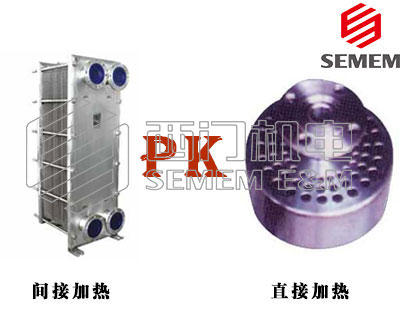 蒸汽汽水混合加热器加热方法