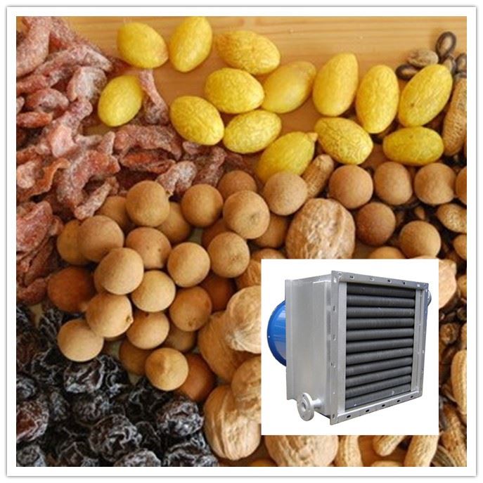 炒貨如何巧用烘干蒸汽暖風機