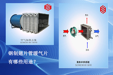 鋼制翅片管暖氣片有哪些用途？